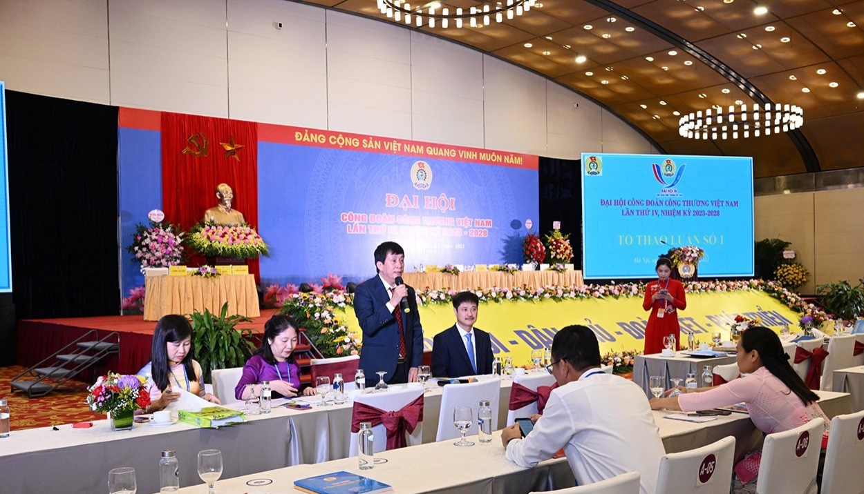 400 đại biểu chính thức tham dự khai mạc Phiên thứ nhất Đại hội Công đoàn Công Thương Việt Nam lần thứ IV, nhiệm kỳ 2023 - 2028