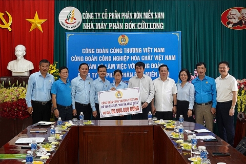Công đoàn Công nghiệp Hóa chất Việt Nam đẩy mạnh các phong trào thi đua nhằm xây dựng tổ chức công đoàn vững mạnh