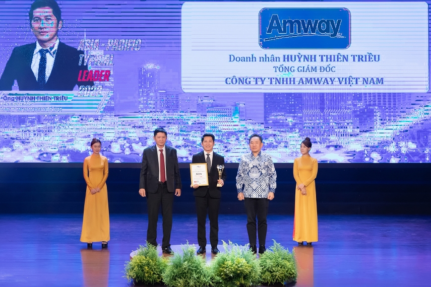 Amway Việt Nam lập cú đúp giải thưởng tại Lễ công bố thương hiệu tiêu biểu châu Á - Thái Bình Dương 2023 Amway Việt Nam lập cú đúp giải thưởng tại Lễ công bố thương hiệu tiêu biểu châu Á - Thái Bình Dương 2023