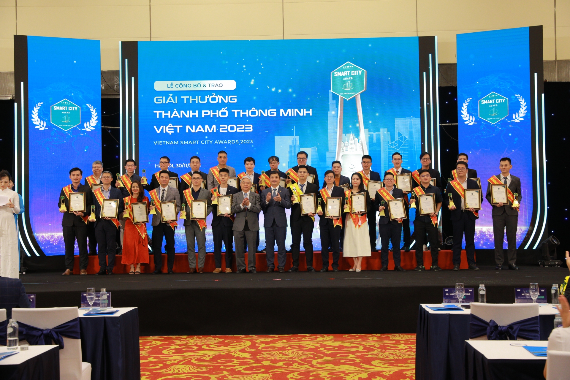 Vinh danh 32 giải thưởng thành phố thông minh Việt Nam 2023