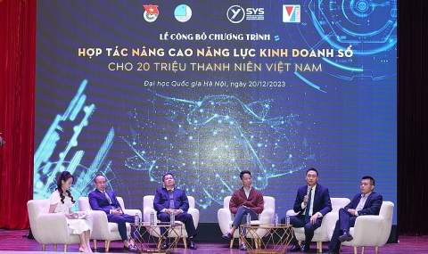 Công bố chương trình hợp tác nâng cao năng lực kinh doanh số cho 20 triệu thanh niên Việt Nam