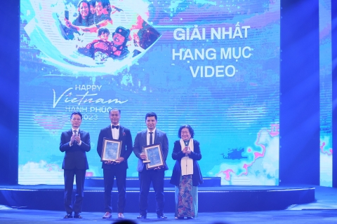 Trao giải Cuộc thi ảnh và Video “Việt Nam hạnh phúc - Happy Vietnam” năm 2023