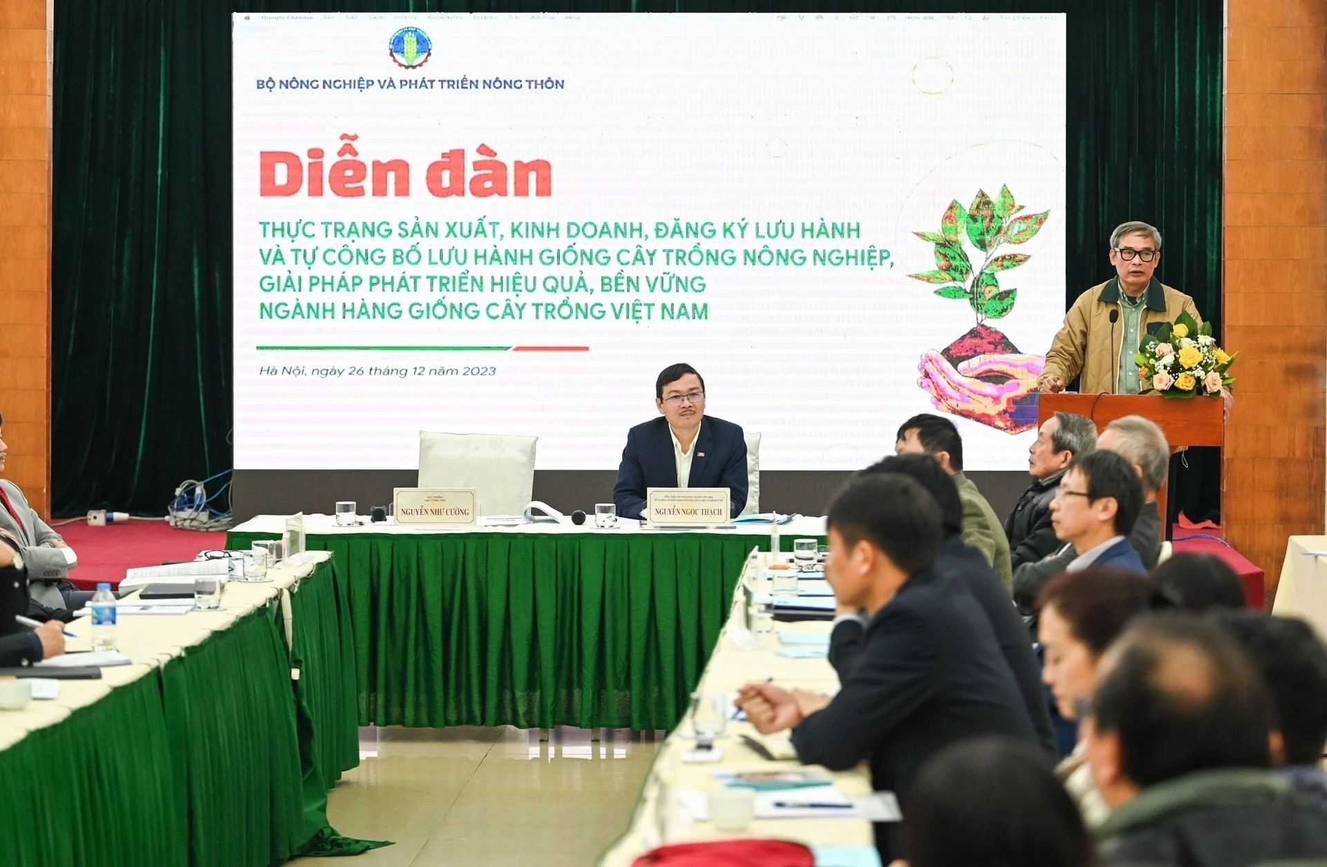 Thúc đẩy phát triển hiệu quả, bền vững ngành hàng giống cây trồng Việt Nam