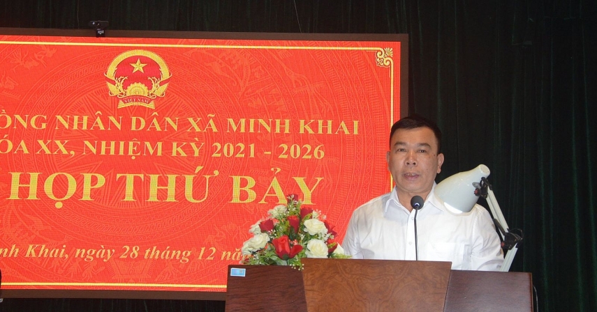 Xã Minh Khai chú trọng thực hiện tiêu chí môi trường
