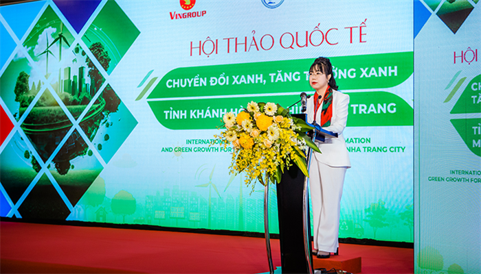 Hội thảo quốc tế “Chuyển đổi xanh, tăng trưởng xanh tỉnh Khánh Hòa - mô hình Nha Trang”