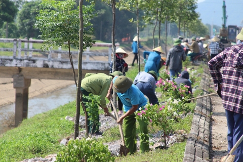 “Tết trồng cây đời đời nhớ ơn Bác Hồ” Xuân Gáp Thìn 2024