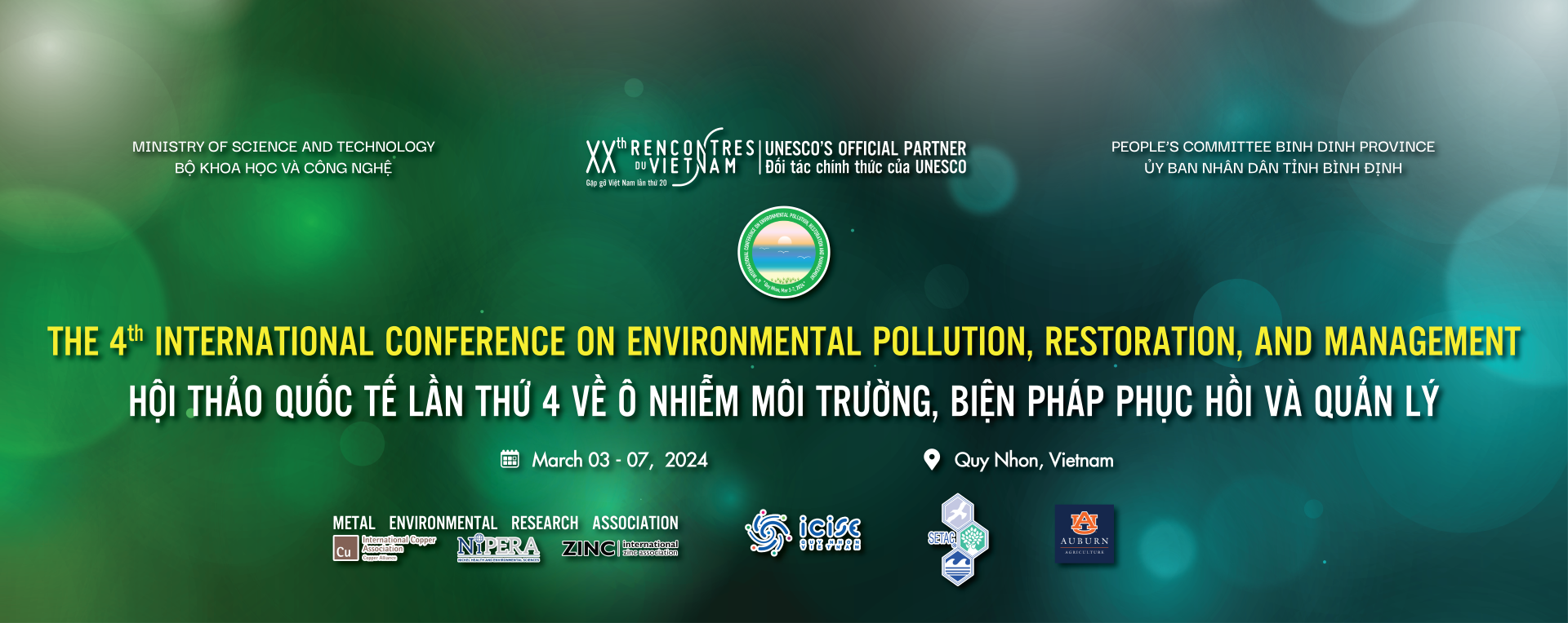 Hội nghị quốc tế lần thứ 4 về Ô nhiễm môi trường, biện pháp phục hồi và quản lý