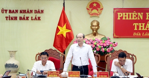 Đắk Lắk: UBND tỉnh tổ chức cuộc họp phiên thường kỳ tháng 2 năm 2024