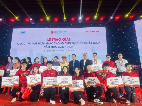 Bắc Ninh dẫn đầu toàn quốc về chất lượng giải tại Cuộc thi “An toàn giao thông cho nụ cười ngày mai”