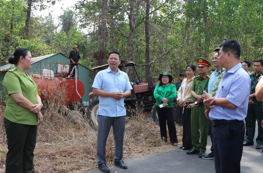 Tây Ninh: chủ động phòng, chống cháy rừng năm 2024