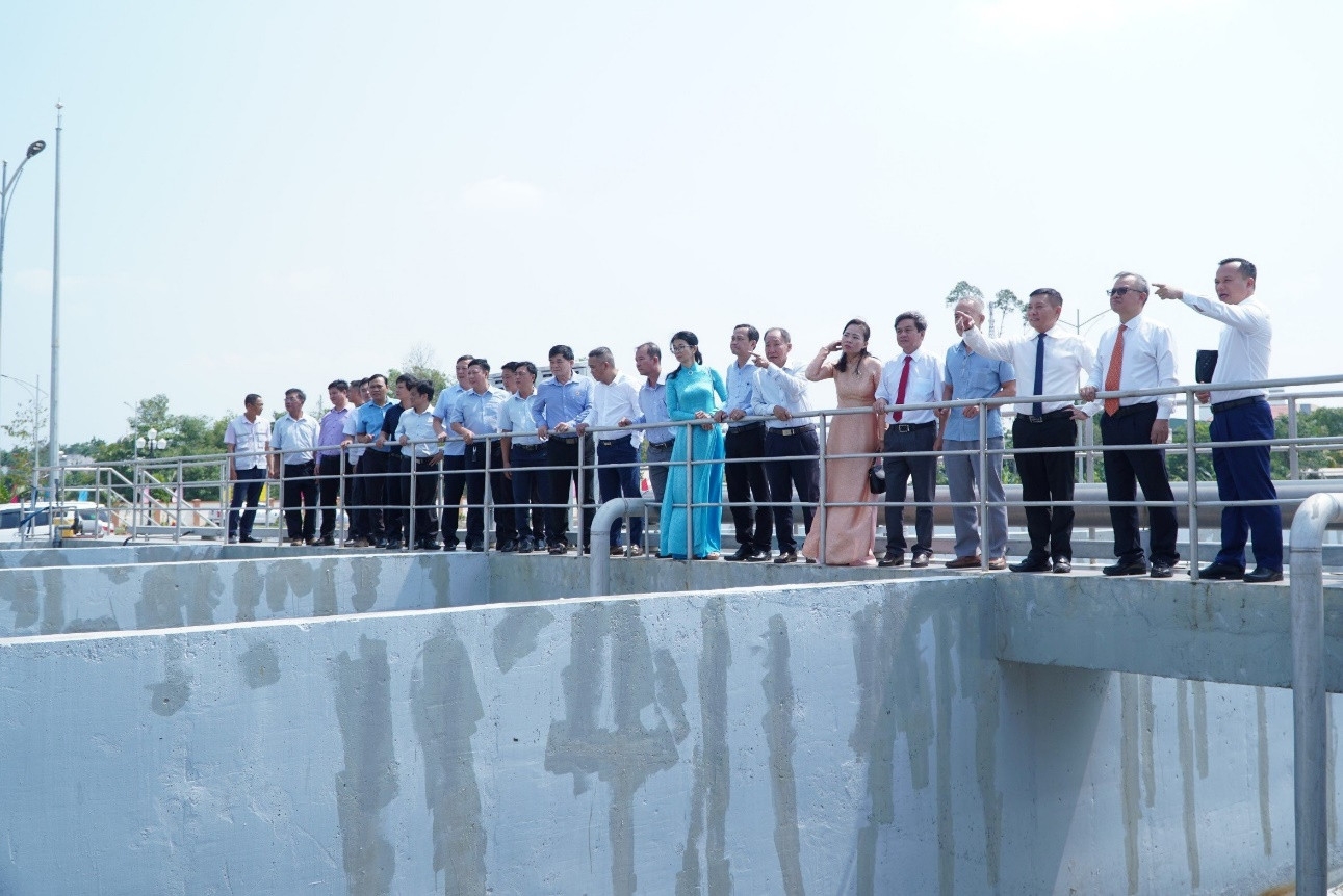 Nhà máy xử lý nước thải công suất 5.000m3/ngày đêm tại thành phố Tây Ninh chính thức được đưa vào vận hành
