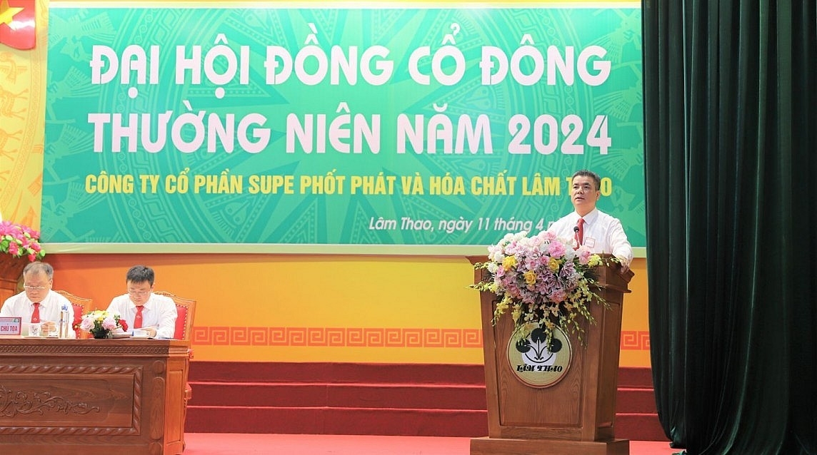 Supe Lâm Thao: Mục tiêu lợi nhuận trước thuế 136 tỷ đồng năm 2024