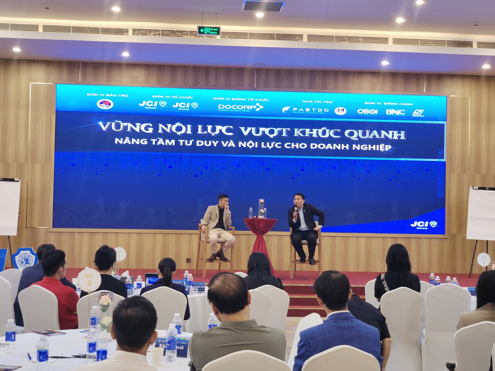 Ngày 19/5, JCI Đà Nẵng đã tổ chức Hội thảo “Vững nội lực, vượt khúc quanh - Nâng tầm tư duy và nội lực cho doanh nghiệp”.