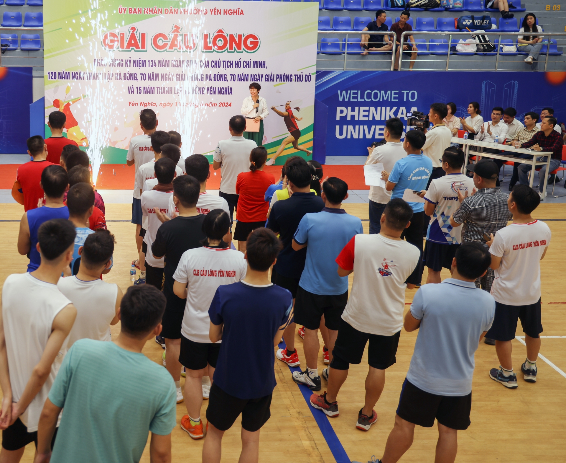 Giải Cầu lông các Câu lạc bộ phường Yên Nghĩa thành công, tạo sự chuyển biến mạnh mẽ trong phong trào thể dục thể thao