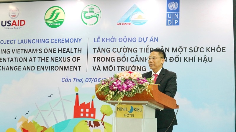 Ông Nguyễn Thực Hiện, Phó Chủ tịch UBND TP Cần Thơ phát biểu