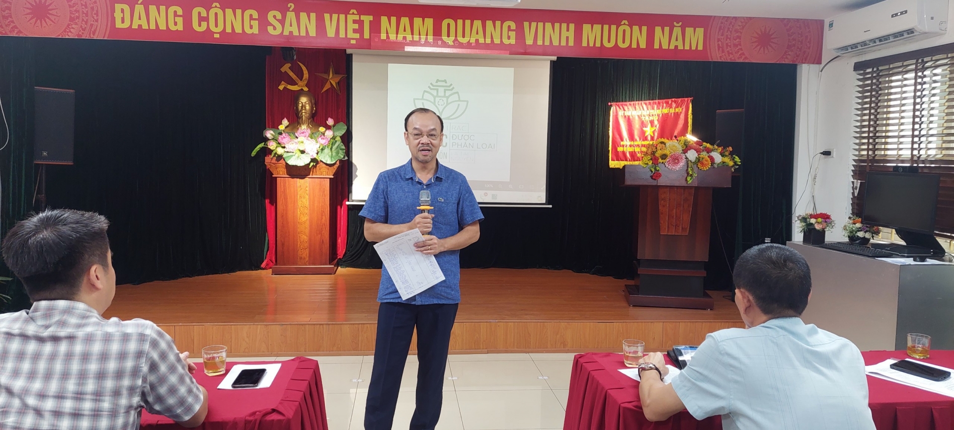 Ông Nguyễn Hữu Tiến - Chủ tịch Hội đồng thành viên URENCO phát biểu tại Hội nghị