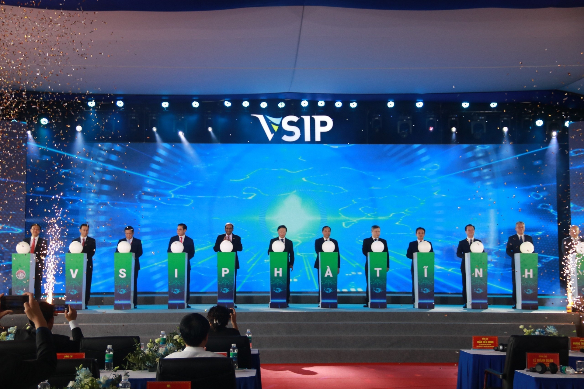 Hà Tĩnh khởi công dự án VSIP hơn 1.555 tỷ đồng