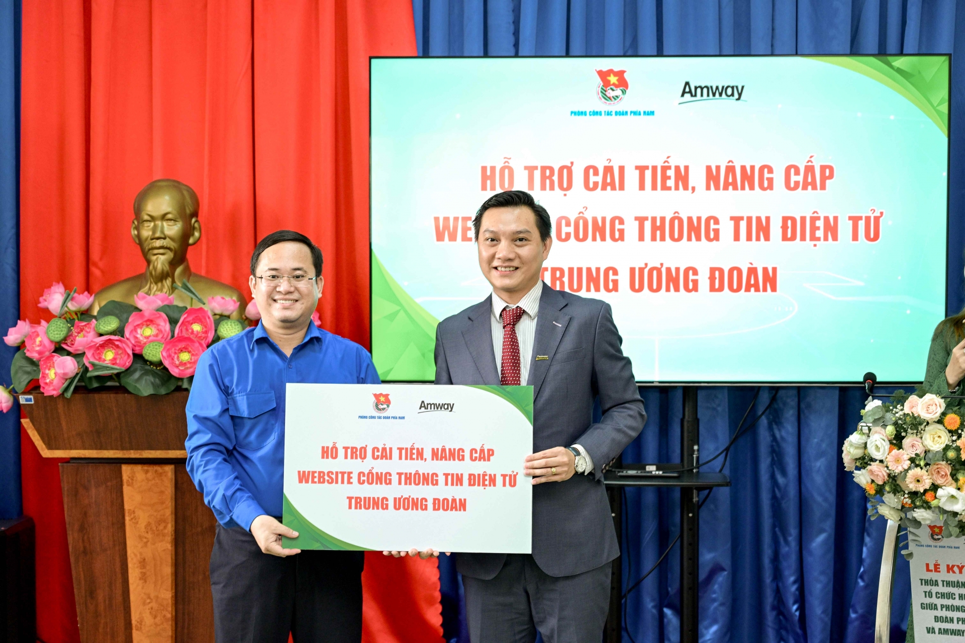 Amway Việt Nam hợp tác với Trung ương Đoàn Thanh niên Cộng sản Hồ Chí Minh thực hiện hoạt động cộng đồng trên toàn quốc