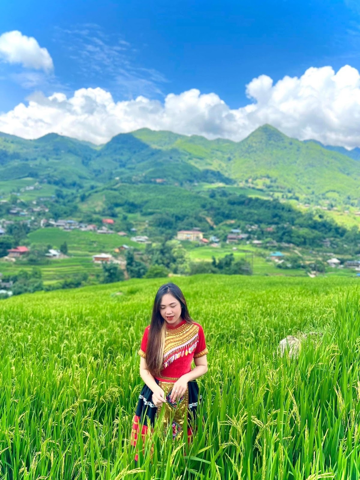 Vẻ đẹp siêu thực của Sa Pa mùa lúa xanh Vẻ đẹp siêu thực của Sa Pa mùa lúa xanh