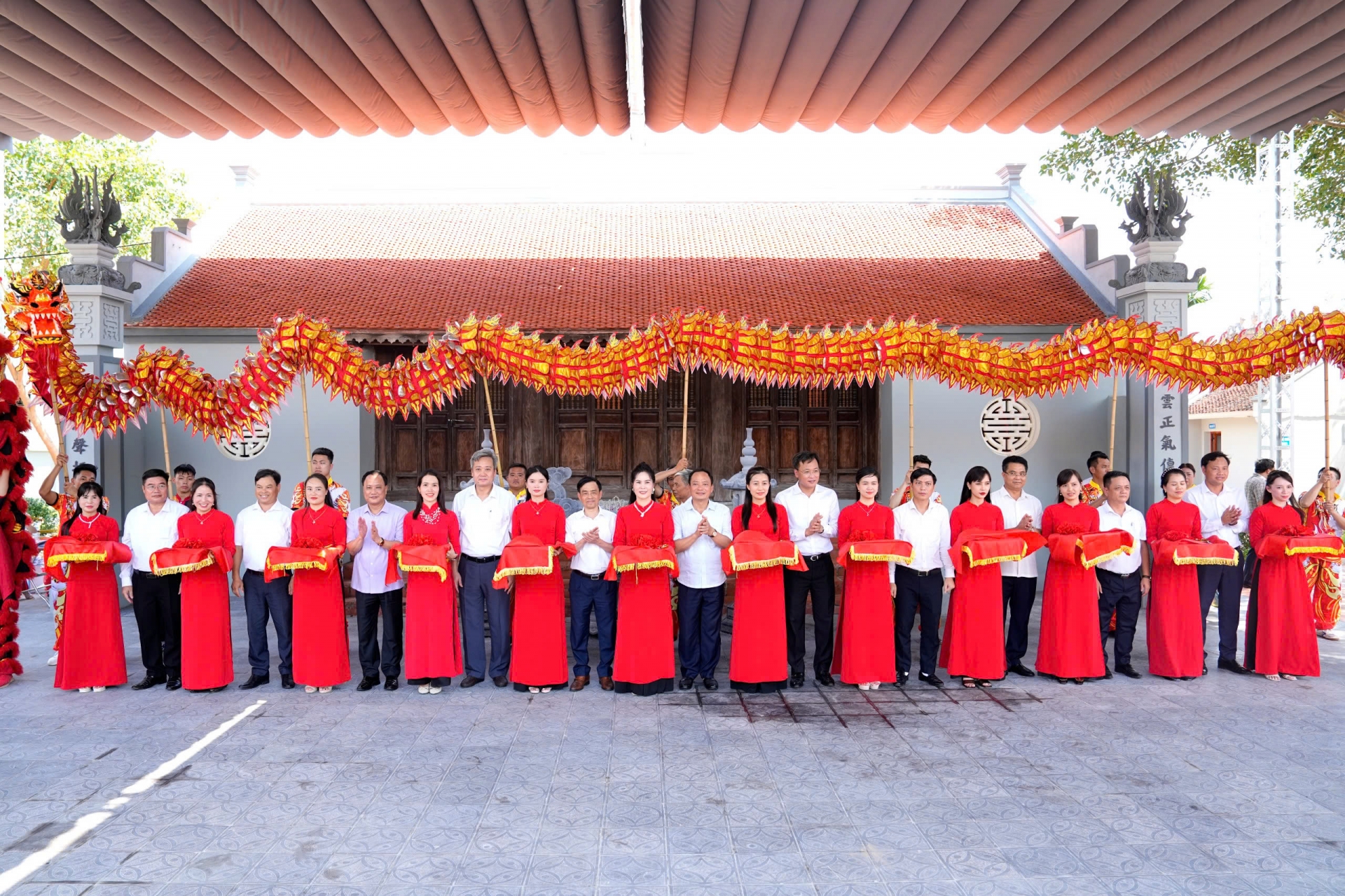 Khánh thành công trình trùng tu, tôn tạo Nhà Tưởng niệm thân mẫu Chủ tịch Hồ Chí Minh tại Hưng Yên