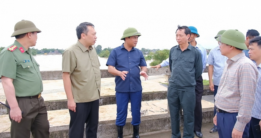 Thái Nguyên: Ưu tiên đảm bảo tính mạng của người dân trong phòng chống thiên tai