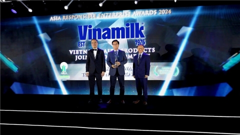 Vinamilk: Doanh nghiệp sữa duy nhất của Châu Á được vinh danh tại giải thưởng quốc tế về “Green Leadership”