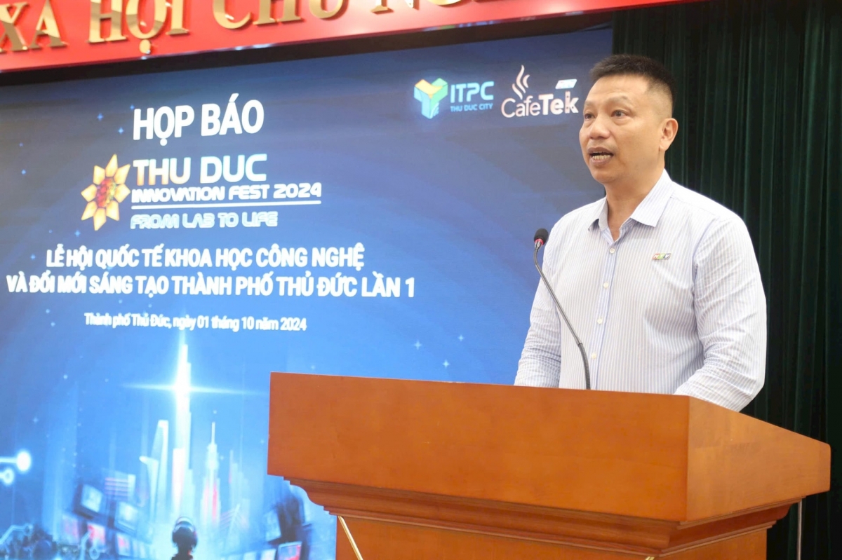 Sắp diễn ra Lễ hội quốc tế Khoa học Công nghệ và Đổi mới Sáng tạo TP. Thủ Đức lần thứ 1 năm 2024