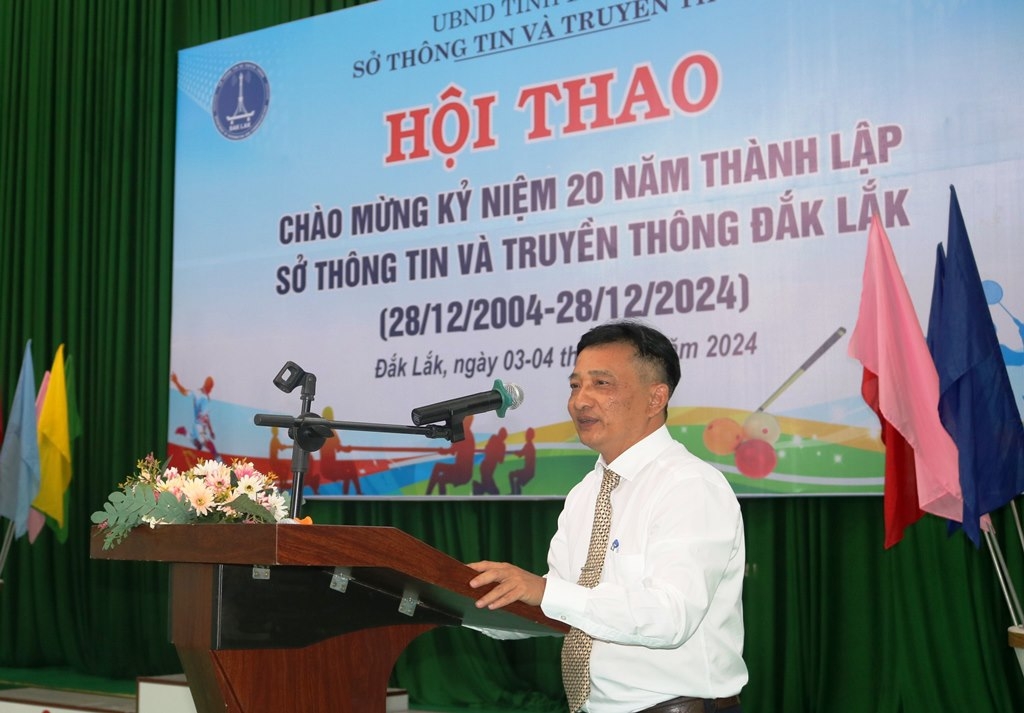 Sôi nổi hội thao ngành Thông tin và Truyền thông tỉnh Đắk Lắk