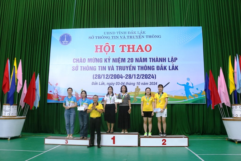 Sôi nổi hội thao ngành Thông tin và Truyền thông tỉnh Đắk Lắk