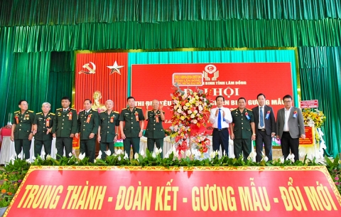 Lâm Đồng: Đại hội thi đua yêu nước “Cựu chiến binh gương mẫu” giai đoạn 2019 - 2024