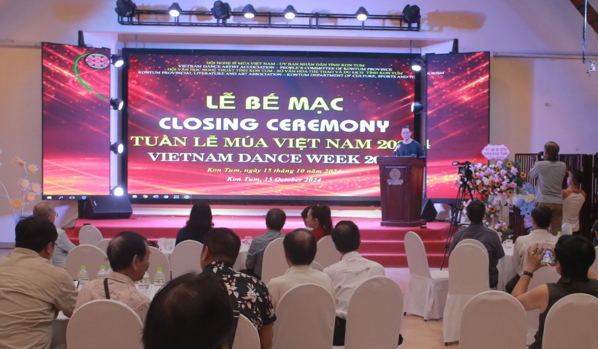 Kon Tum: Bế mạc “Tuần lễ múa Việt Nam - Vietnam Dance Week 2024”