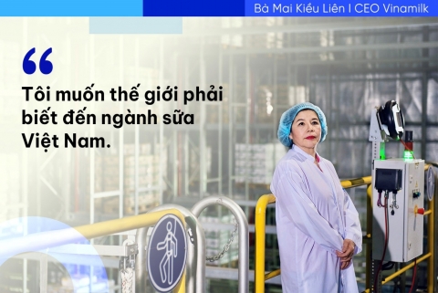 Những câu nói của bà Mai Kiều Liên làm nên "chất" Vinamilk