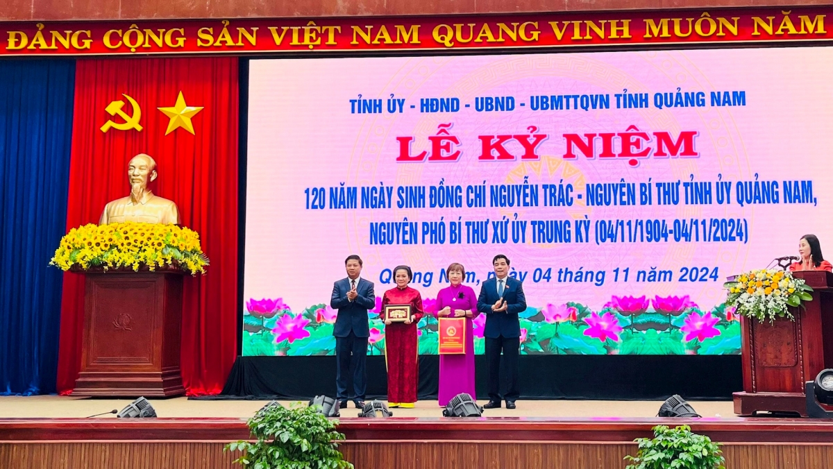 Kỷ niệm 120 năm Ngày sinh đồng chí Nguyễn Trác