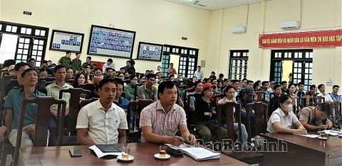 Bắc Ninh: Tuyên truyền chính sách pháp luật về môi trường, phòng cháy chữa cháy, an toàn điện cho hơn 250 hộ dân