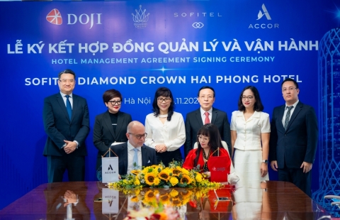 Tập đoàn DOJI đưa thương hiệu đẳng cấp quốc tế SOFITEL đến Hải Phòng