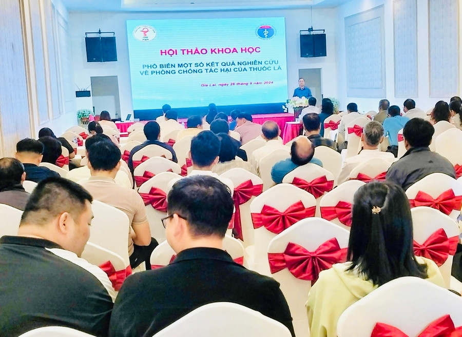 Hội thảo khoa học phổ biến một số kết quả nghiên cứu về phòng-chống tác hại của thuốc lá