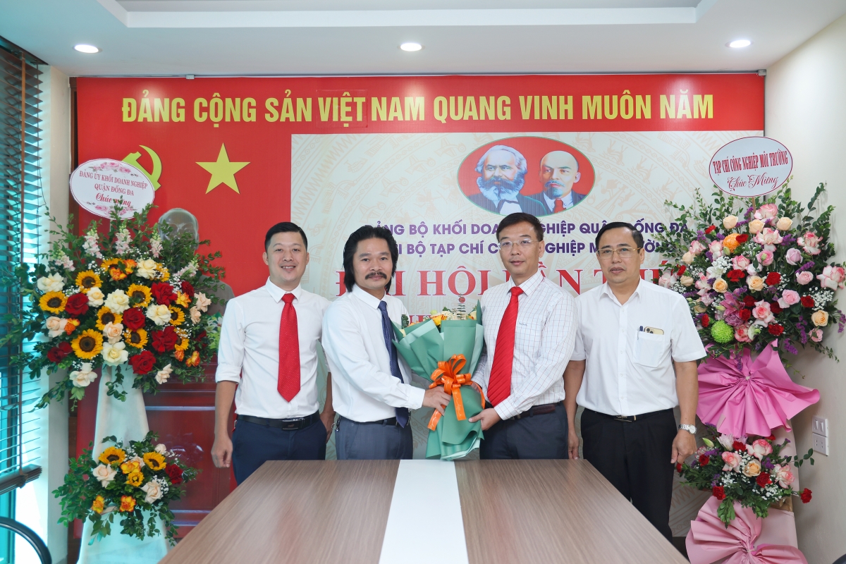 Tổ chức thành công Đại hội Chi bộ Tạp chí Công nghiệp môi trường lần thứ II, nhiệm kỳ 2025-2027