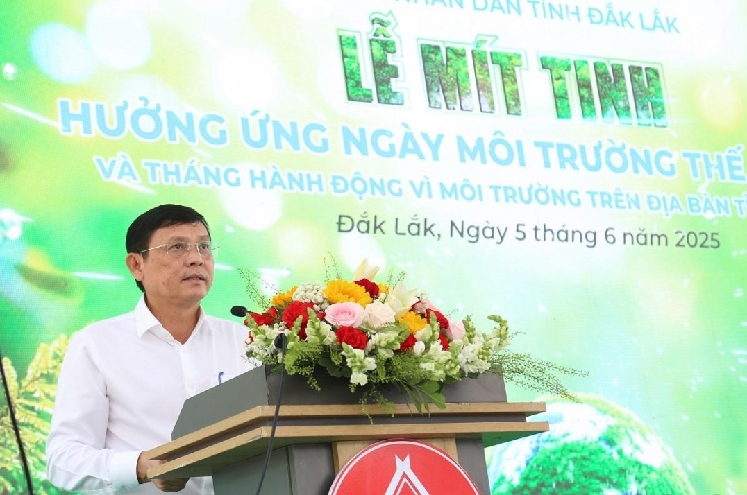 Đắk Lắk hưởng ứng Ngày Môi trường Thế giới 2025