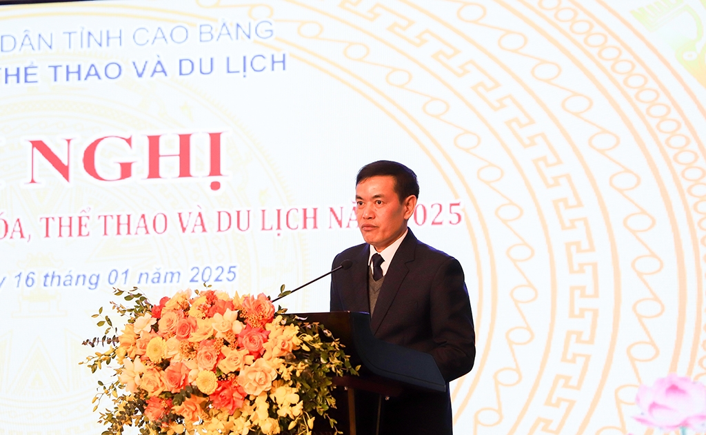Hội nghị triển khai công tác Văn hóa, Thể thao và Du lịch năm 2025 Hội nghị triển khai công tác Văn hóa, Thể thao và Du lịch năm 2025