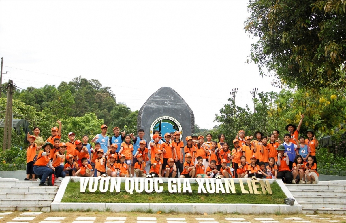 Giáo dục môi trường cho học sinh tại Vườn quốc gia Xuân Liên Giáo dục môi trường cho học sinh tại Vườn quốc gia Xuân Liên