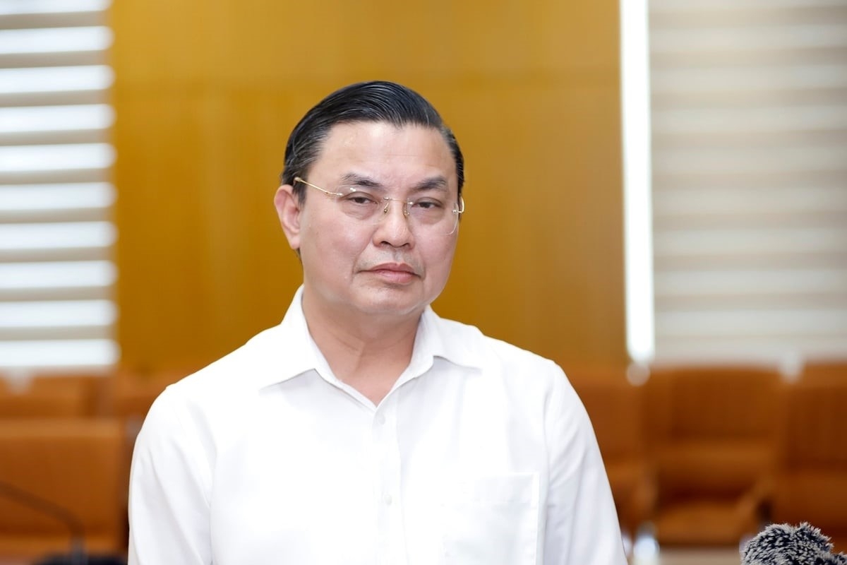 Tiến sĩ Hoàng Văn Thức, Cục trưởng Cục Môi trường. Ảnh: Khương Trung.