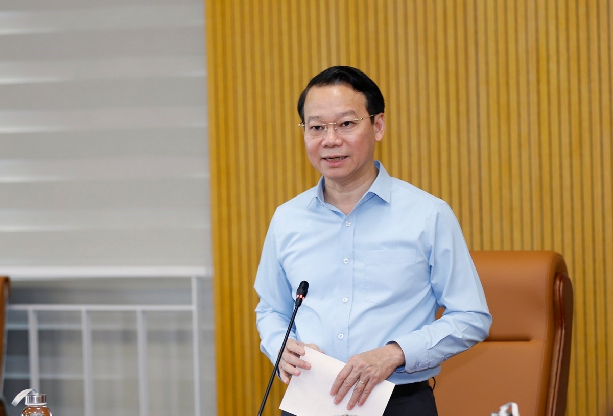 Bộ trưởng Bộ Nông nghiệp và Môi trường Đỗ Đức Duy phát biểu tại Hội nghị 