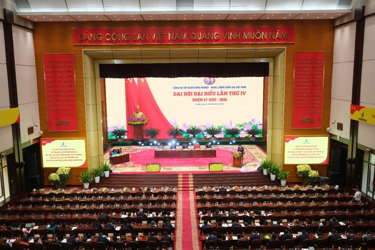 Đại hội Đại biểu Đảng bộ Petrovietnam lần thứ IV, nhiệm kỳ 2025-2030