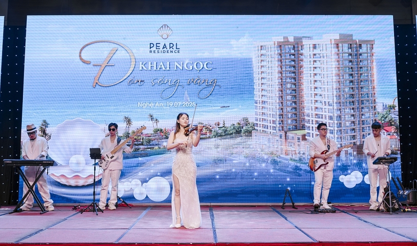 Căn hộ cao cấp Pearl Residence khơi mạch sống sang giữa sóng vàng biển ngọc