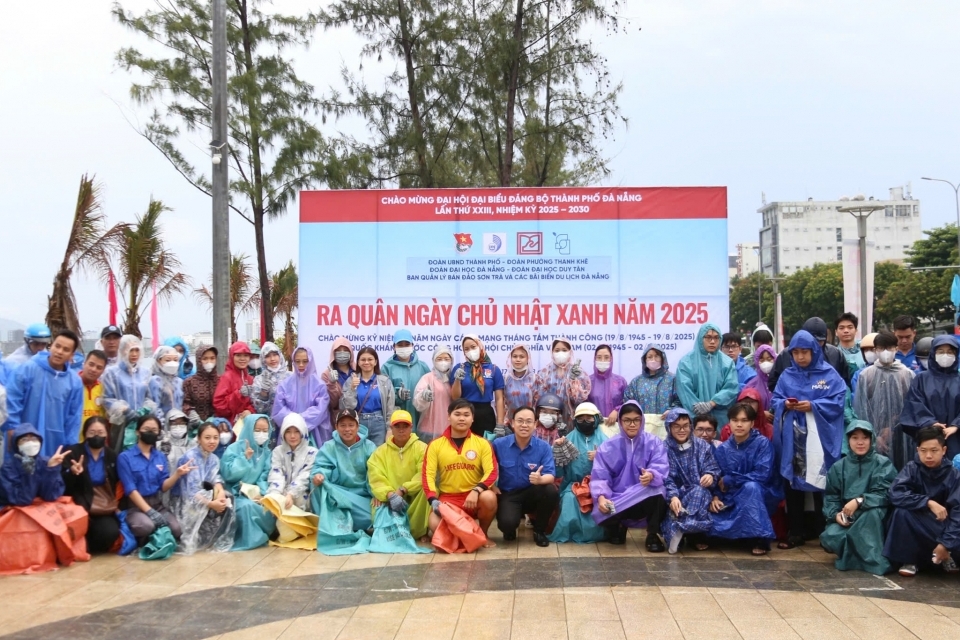 Đà Nẵng ra quân ngày chủ nhật xanh năm 2025