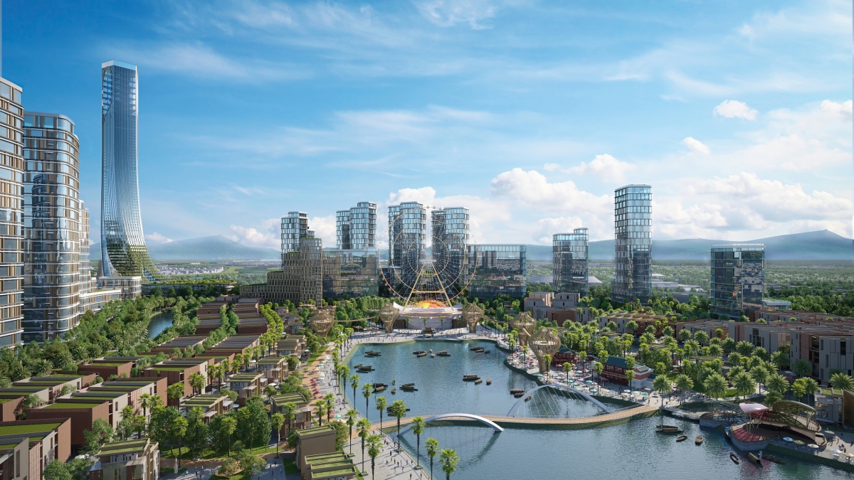 Phối cảnh tổng thể dự án