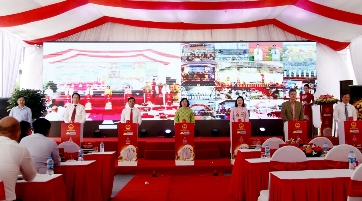 Bắc Ninh khởi công và khánh thành 5 dự án lớn nhân dịp 80 năm Cách mạng tháng 8 và Quốc khánh 2/9 Bắc Ninh khởi công và khánh thành 5 dự án lớn nhân dịp 80 năm Cách mạng tháng 8 và Quốc khánh 2/9