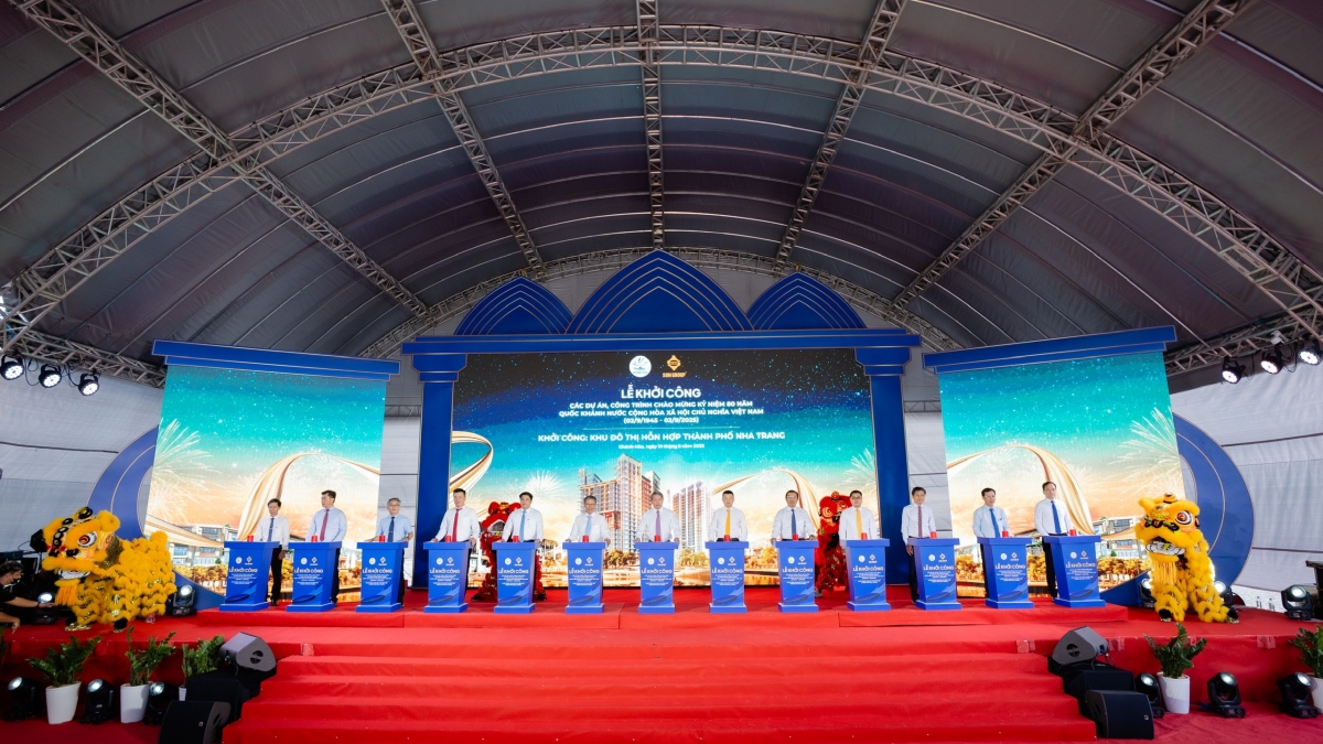 Sun Group khởi công dự án khu đô thị hỗn hợp Nha Trang với quy mô hơn 226 ha Sun Group khởi công dự án khu đô thị hỗn hợp Nha Trang với quy mô hơn 226 ha
