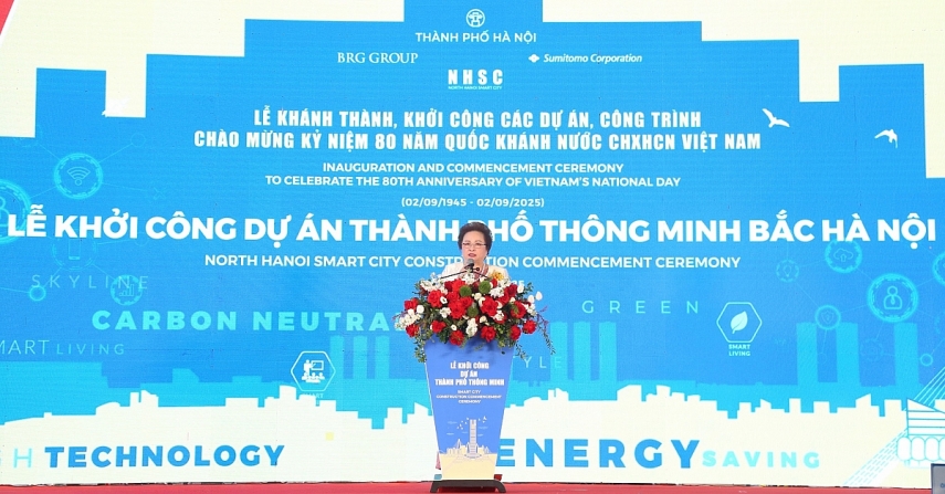 Chính thức khởi công dự án Thành phố Thông minh Bắc Hà Nội Khởi công dự án Thành phố Thông minh Bắc Hà Nội