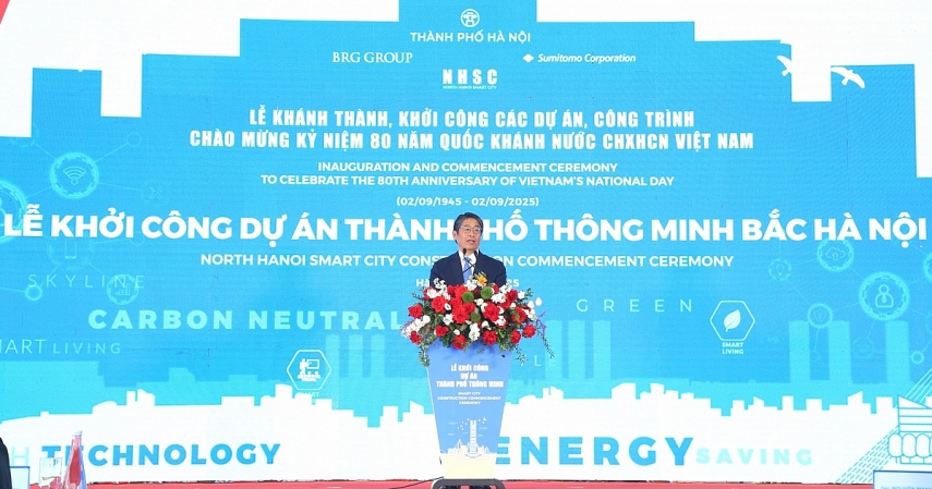 Chính thức khởi công dự án Thành phố Thông minh Bắc Hà Nội Khởi công dự án Thành phố Thông minh Bắc Hà Nội